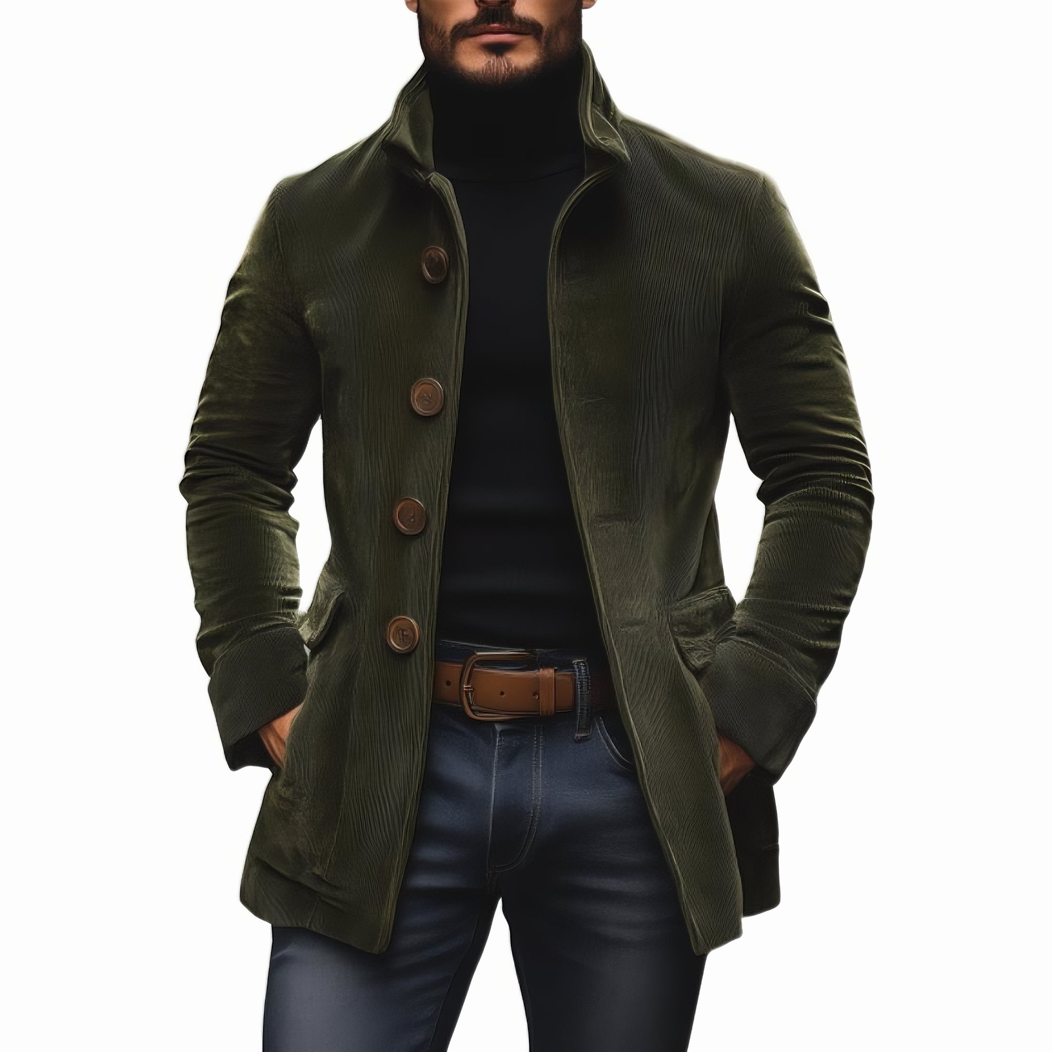 Pocket Button Coat – Zindowear