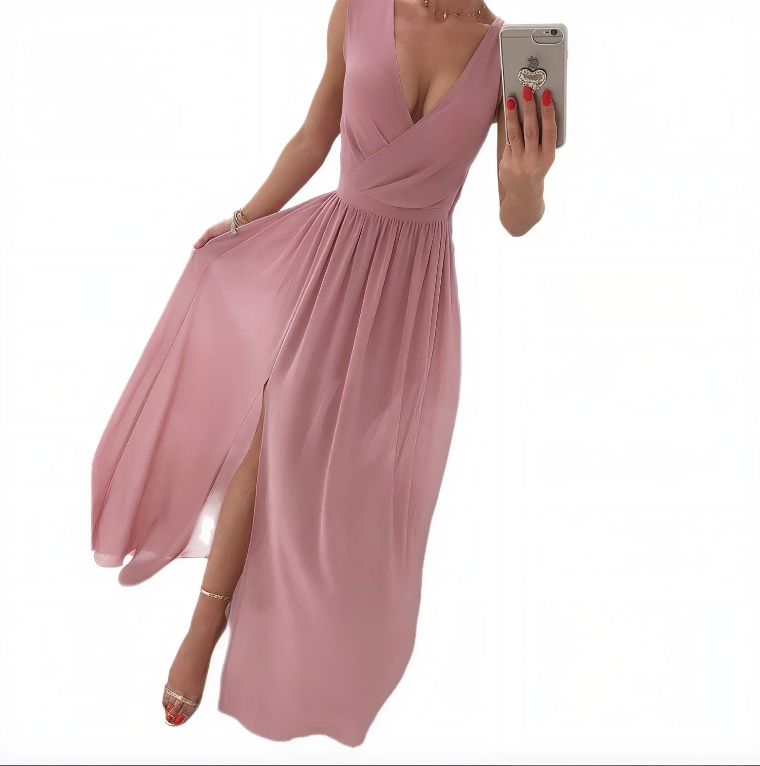 Split Long Dress