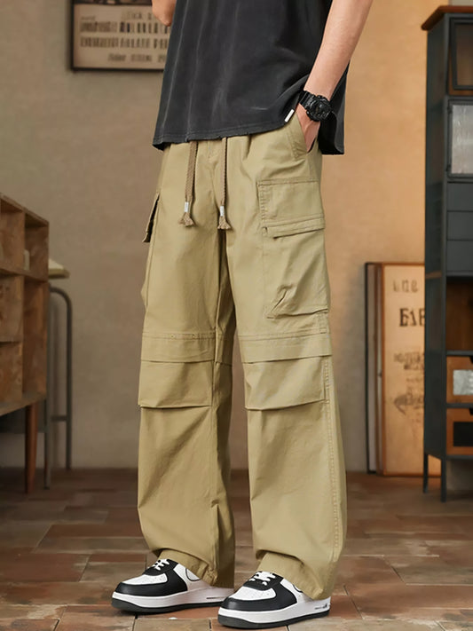 Men's Plus Size Cotton Pants