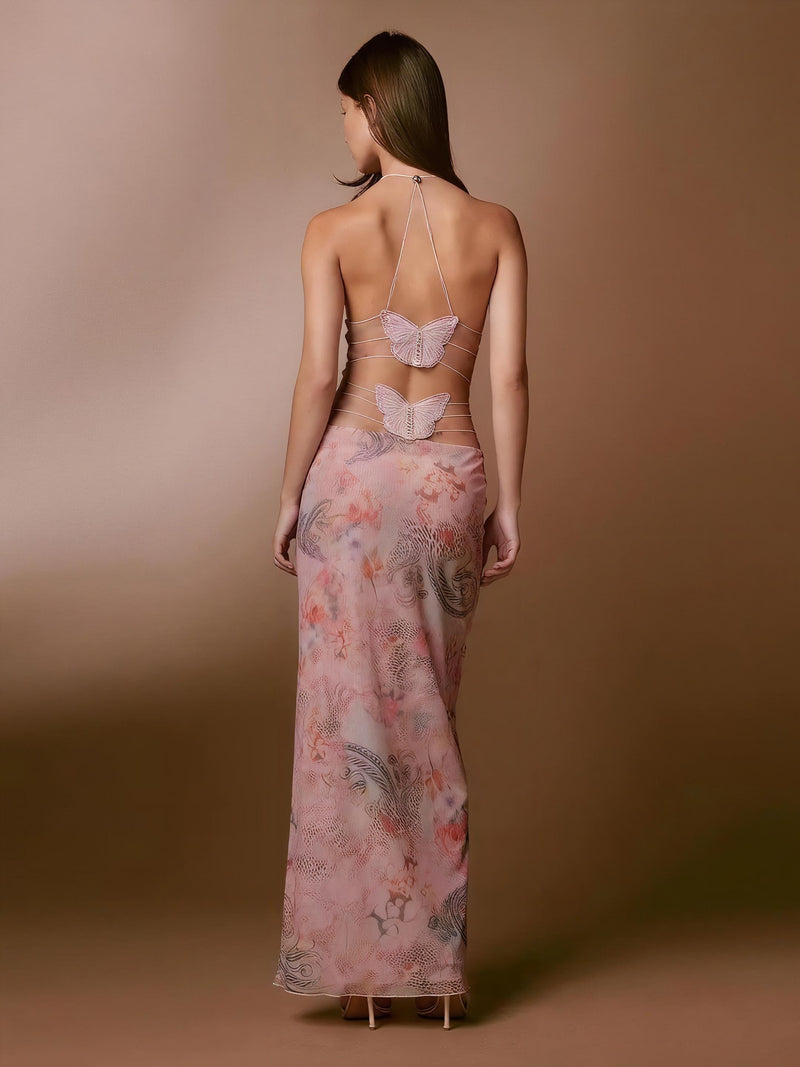 Butterfly Back Dress