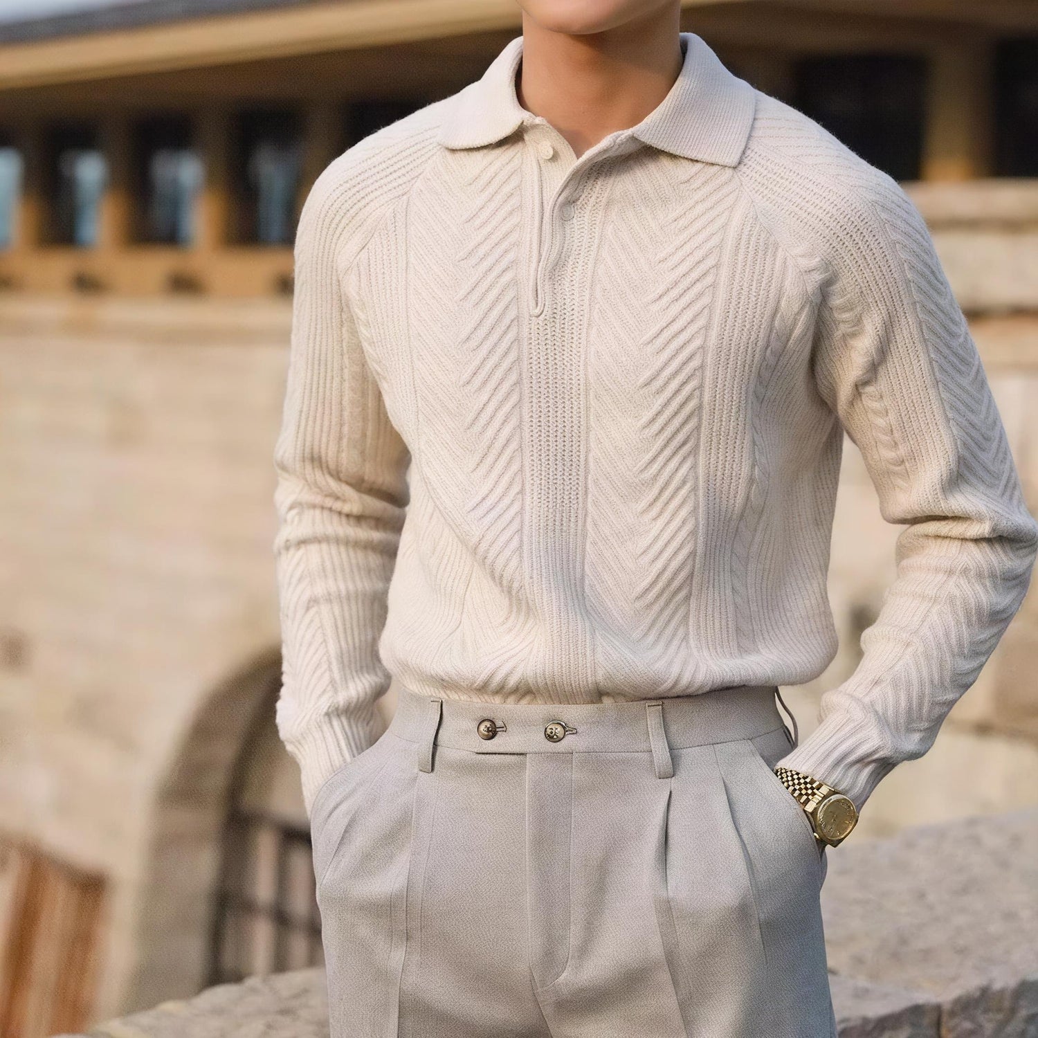Men's Knitted Sweater