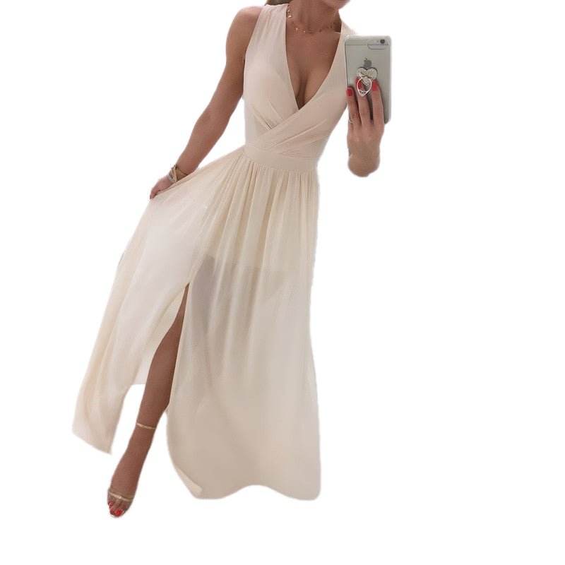 Split Long Dress
