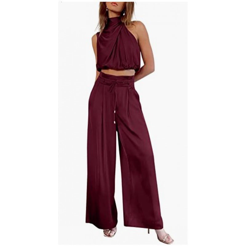 Casual Sleeveless Set