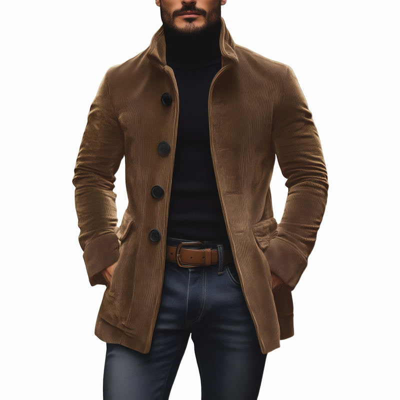 Pocket Button Coat