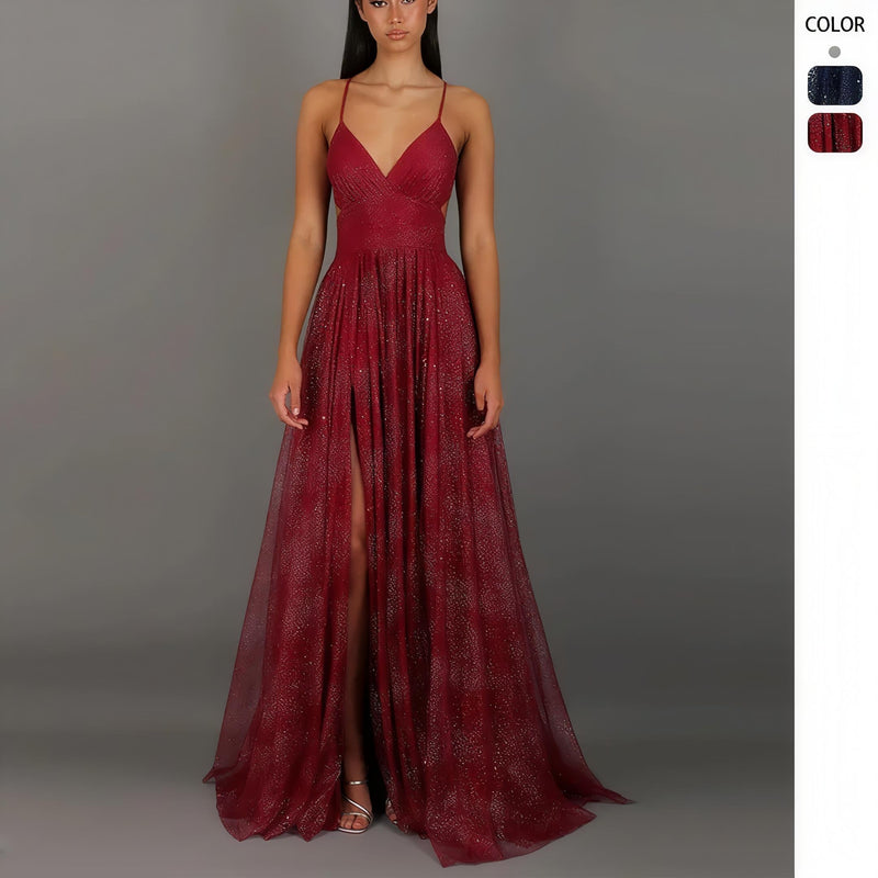 Strapless Dress With A Hem