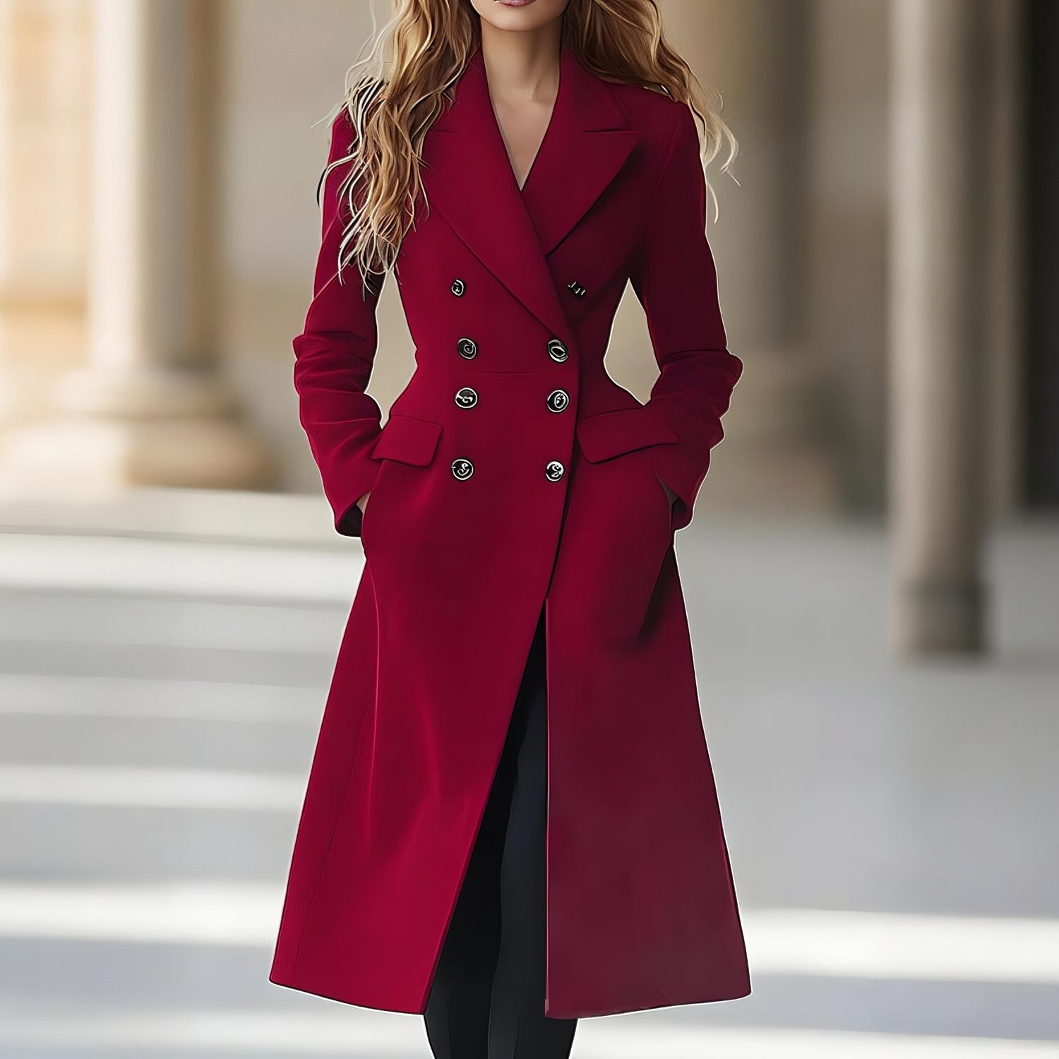 Double Breasted Coat