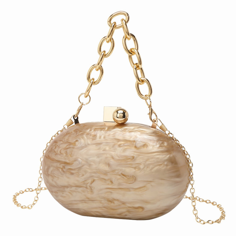 Oval Hand Bag