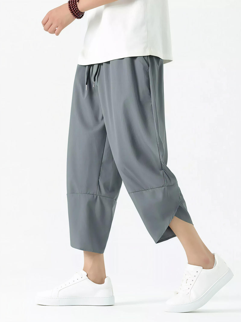 Casual Loose Cropped Pants