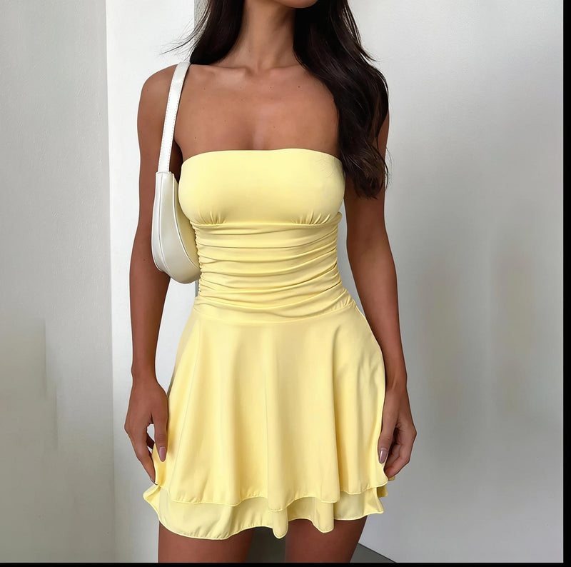 Strapless Short Dress