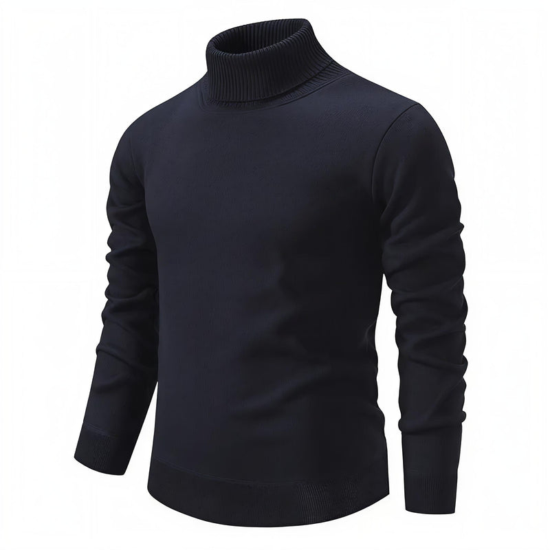 Turtleneck Pullover Sweater.