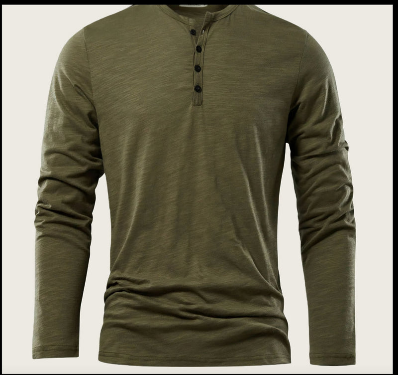 Cotton Long-sleeved Top