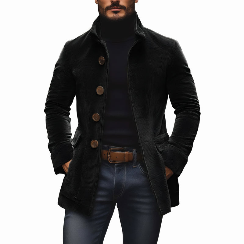 Pocket Button Coat