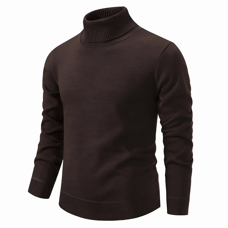 Turtleneck Pullover Sweater.