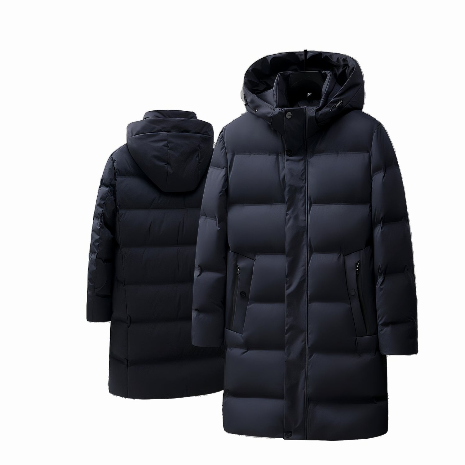 Mid-Length Thick Coat