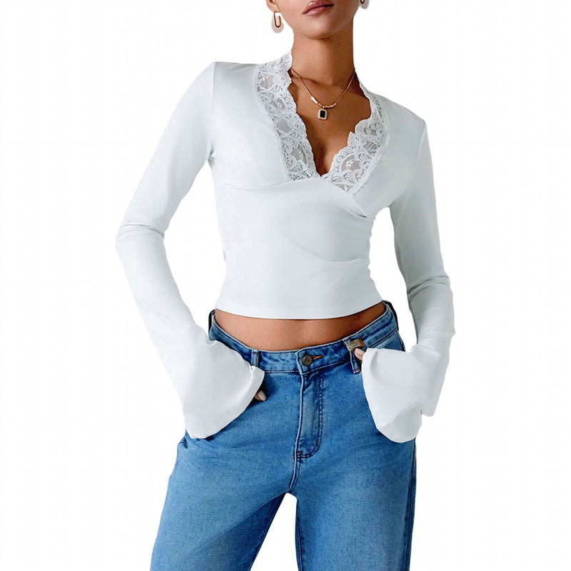 Trumpet Sleeve Top