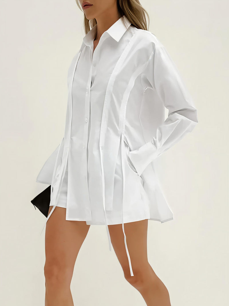 Button Up Shirt and Short Set