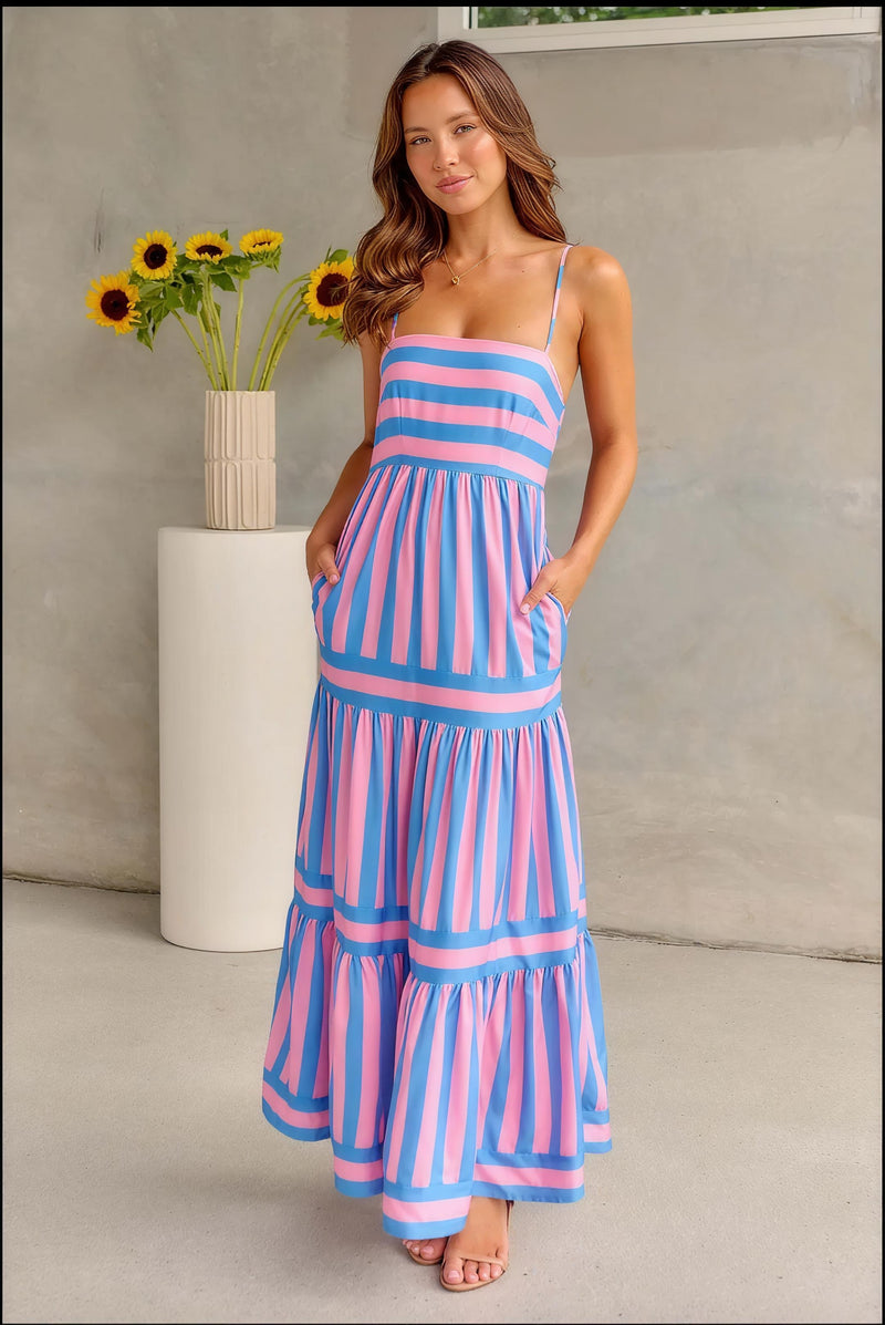 Maxi Dress With Pockets.