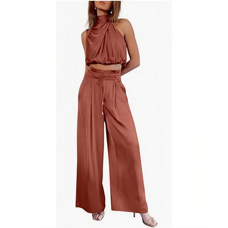 Casual Sleeveless Set