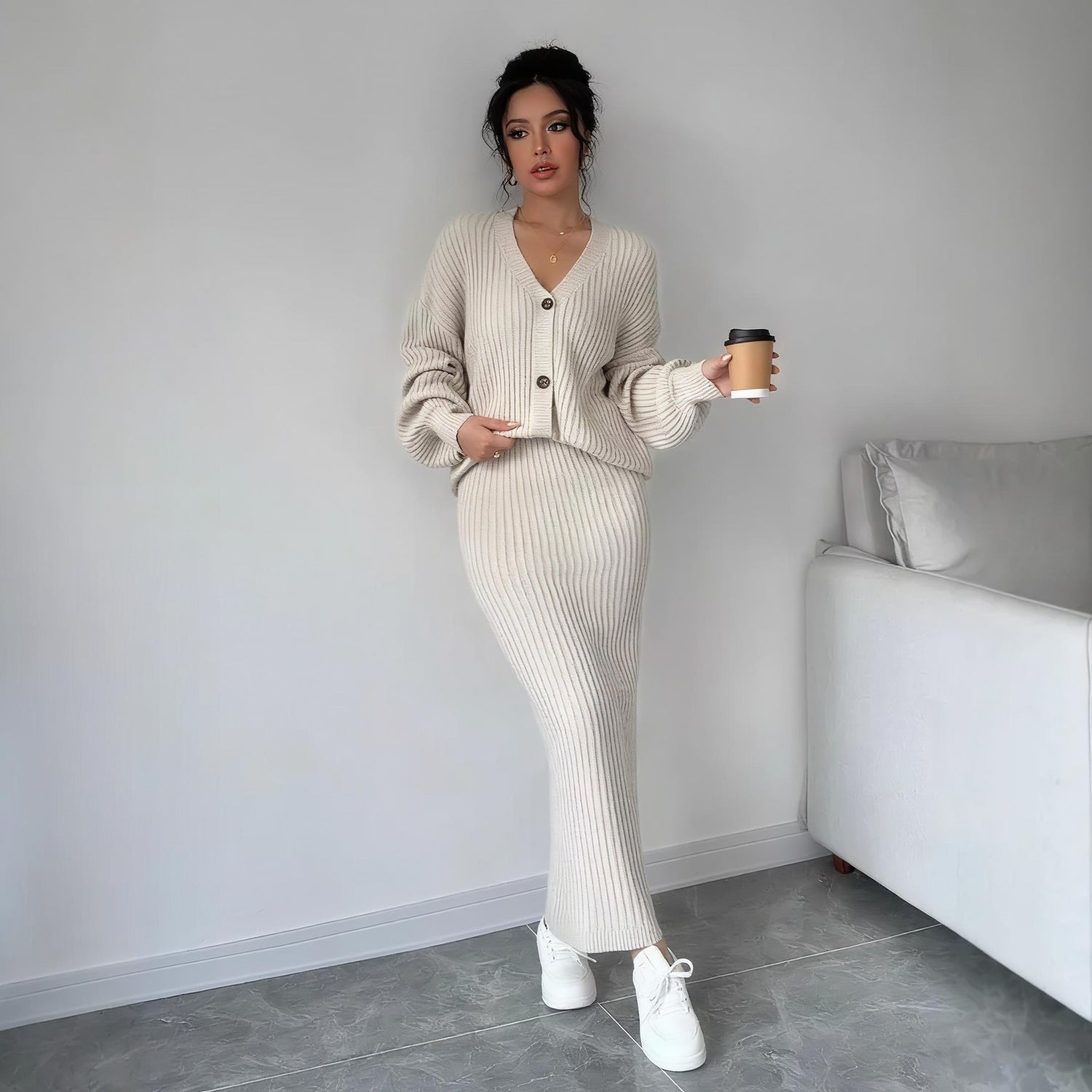 Sweater And Skirt
